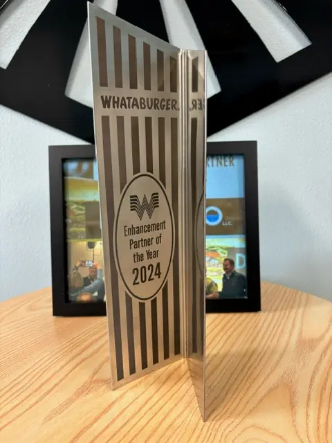 2024 Whataburger Enhancement Partner of the Year award presented to DAMPCO